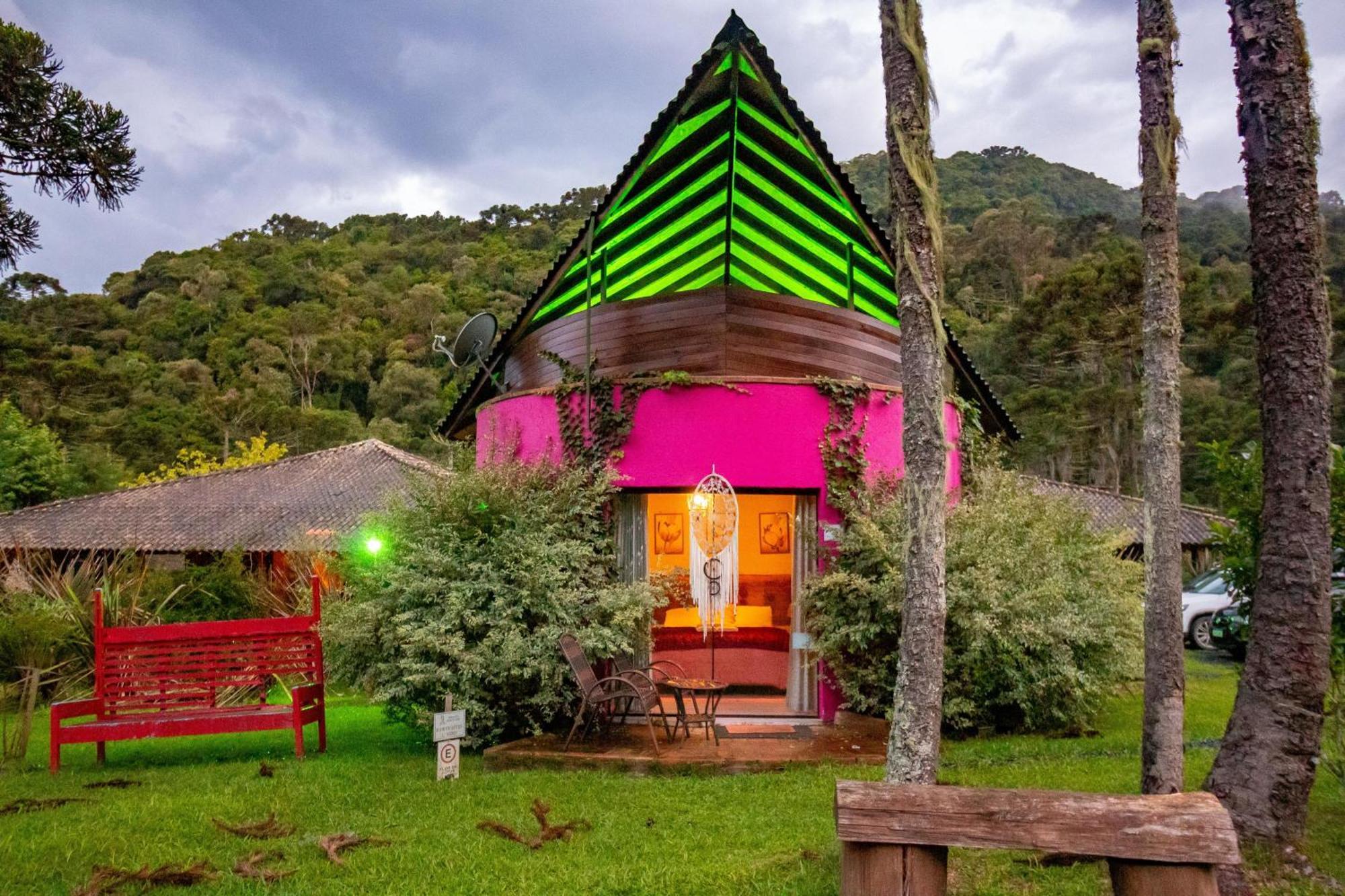 Pousada Jardim Do Buda Com Cafe Urubici Dış mekan fotoğraf